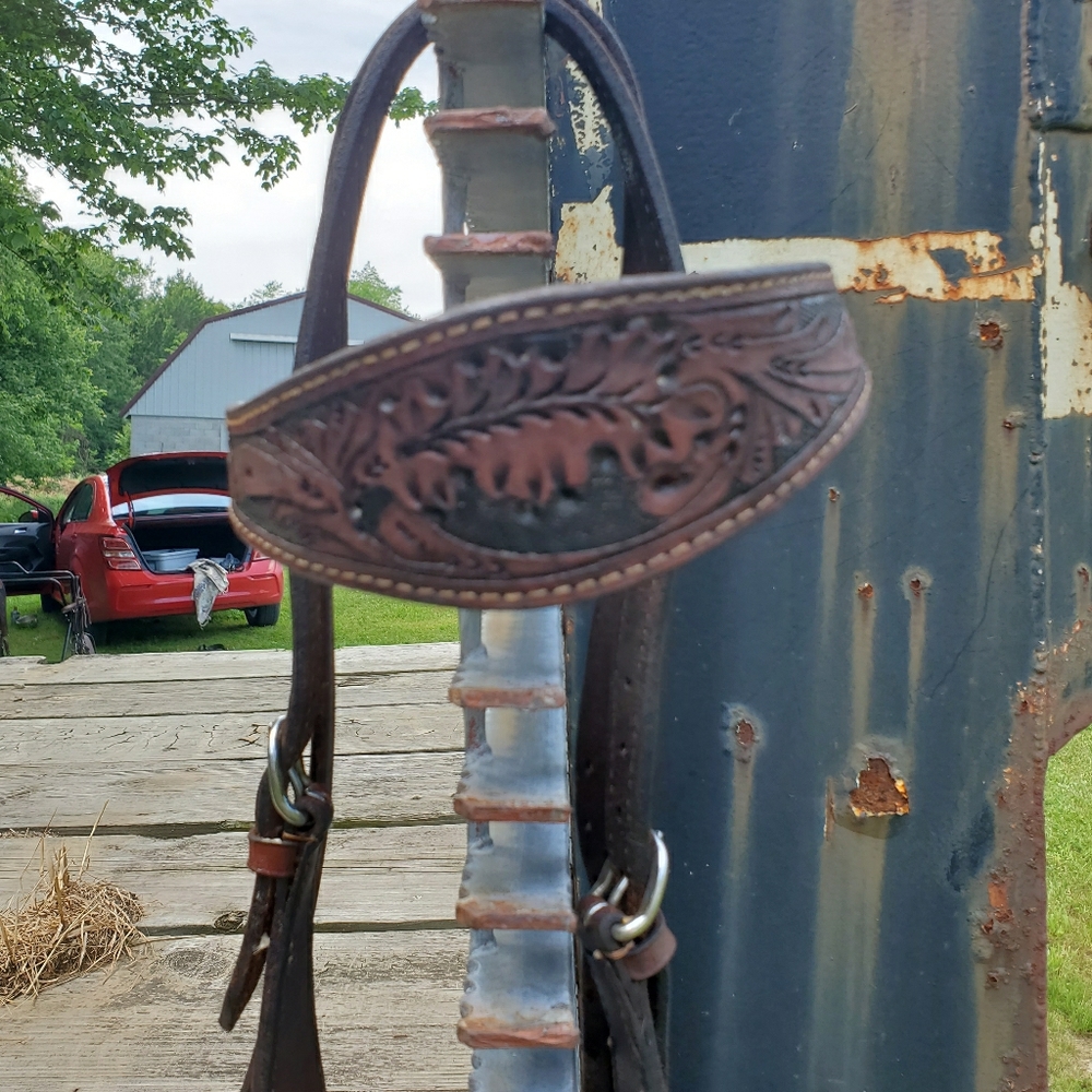 Western headstall and breast collar
